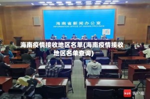 海南疫情接收地区名单(海南疫情接收地区名单查询)