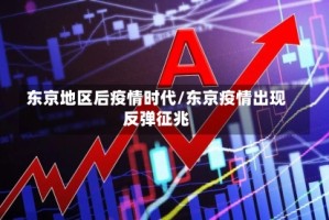 东京地区后疫情时代/东京疫情出现反弹征兆