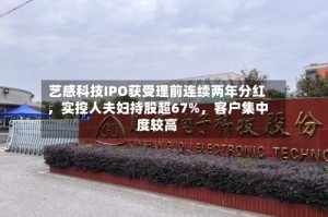 艺感科技IPO获受理前连续两年分红，实控人夫妇持股超67%，客户集中度较高