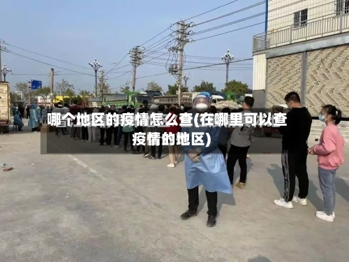 哪个地区的疫情怎么查(在哪里可以查疫情的地区)-第1张图片