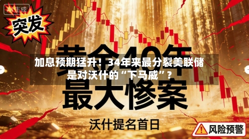 加息预期猛升！34年来最分裂美联储是对沃什的“下马威”？-第1张图片