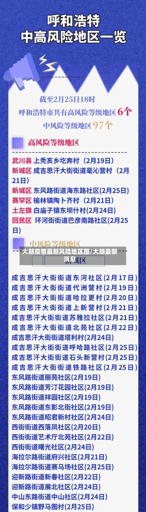 大朗疫情最新风险地区图/大朗最新消息-第1张图片