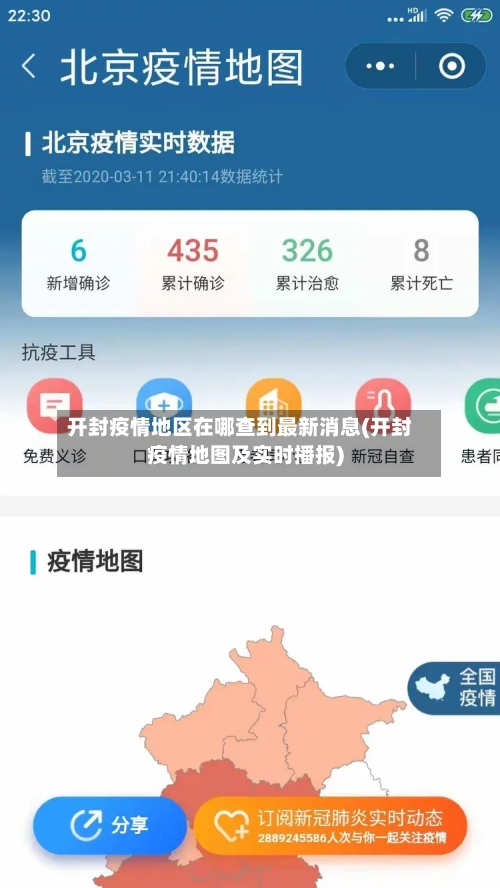 开封疫情地区在哪查到最新消息(开封疫情地图及实时播报)-第1张图片