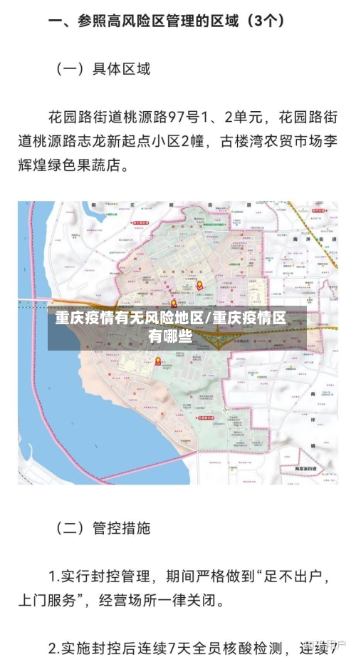 重庆疫情有无风险地区/重庆疫情区有哪些-第1张图片