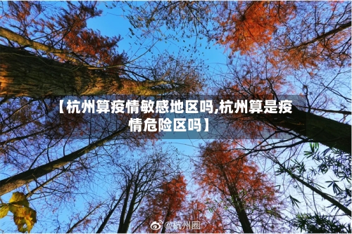 【杭州算疫情敏感地区吗,杭州算是疫情危险区吗】-第1张图片