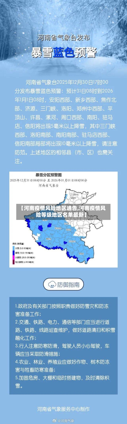【河南疫情风险地区通告,河南疫情风险等级地区名单最新】-第1张图片