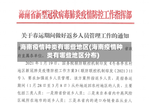 海南疫情种类有哪些地区(海南疫情种类有哪些地区分布)-第1张图片