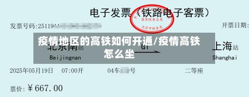 疫情地区的高铁如何开通/疫情高铁怎么坐-第1张图片
