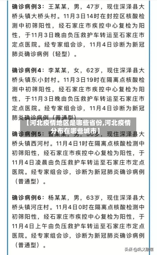 【河北疫情地区是哪些省份,河北疫情分布在哪些城市】-第1张图片