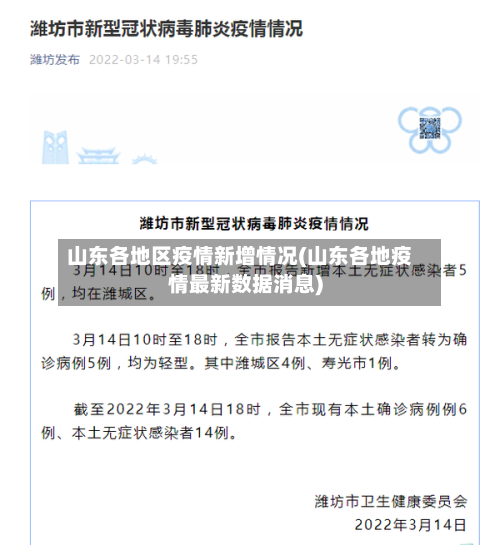 山东各地区疫情新增情况(山东各地疫情最新数据消息)-第1张图片