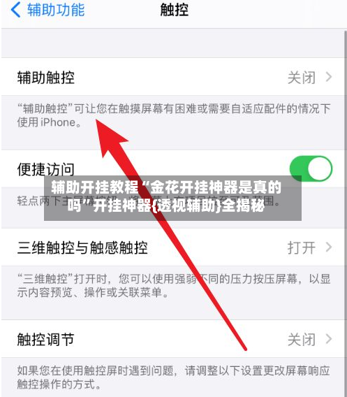 辅助开挂教程“金花开挂神器是真的吗”开挂神器{透视辅助}全揭秘-第1张图片
