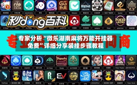 专家分析“微乐湖南麻将万能开挂器免费	”详细分享装挂步骤教程-第1张图片