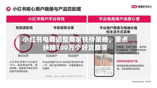 小红书电商调整商家扶持策略，重点扶持100万个好货商家-第1张图片