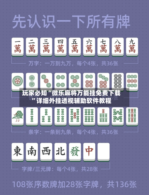 玩家必知“微乐麻将万能挂免费下载”详细外挂透视辅助软件教程-第1张图片
