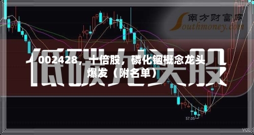 002428，十倍股	，磷化铟概念龙头爆发（附名单）-第1张图片