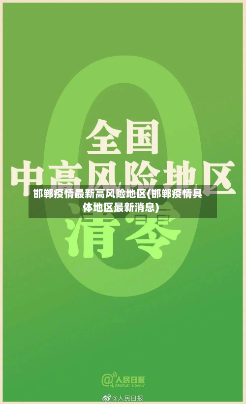 邯郸疫情最新高风险地区(邯郸疫情具体地区最新消息)-第1张图片