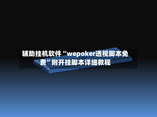 辅助挂机软件“wepoker透视脚本免费	”附开挂脚本详细教程-第1张图片