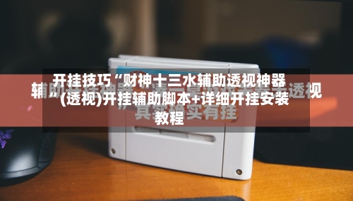 开挂技巧“财神十三水辅助透视神器”(透视)开挂辅助脚本+详细开挂安装教程-第1张图片