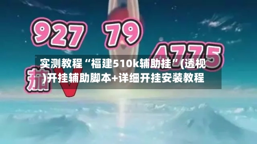 实测教程“福建510k辅助挂”(透视)开挂辅助脚本+详细开挂安装教程-第1张图片