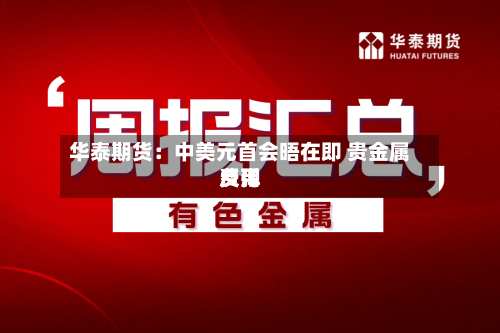 华泰期货：中美元首会晤在即 贵金属费用反弹-第1张图片