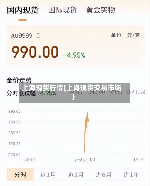 上海现货行情(上海现货交易市场)-第1张图片