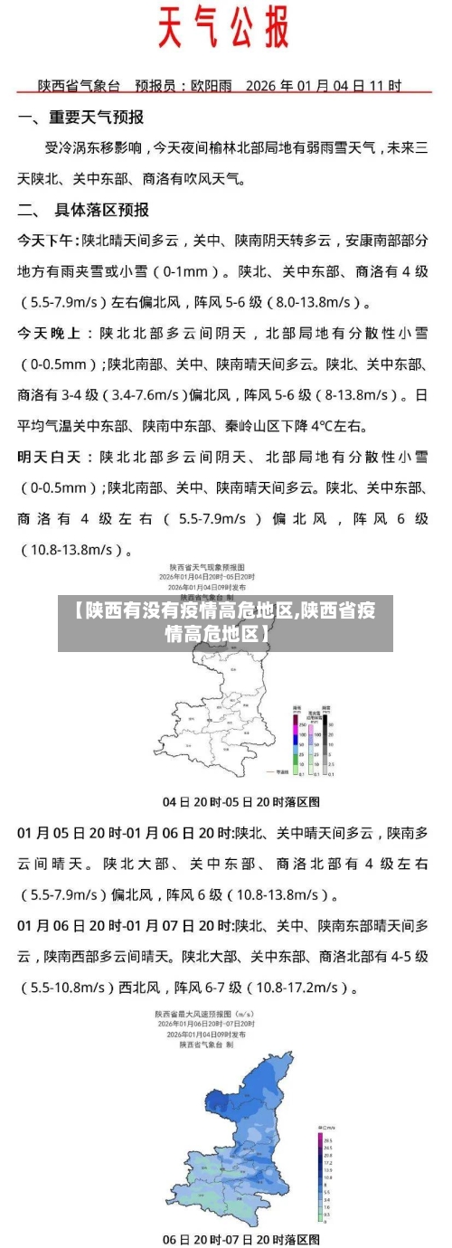 【陕西有没有疫情高危地区,陕西省疫情高危地区】-第1张图片