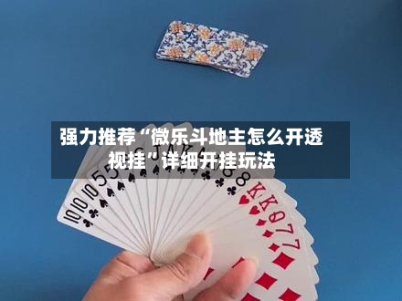 强力推荐“微乐斗地主怎么开透视挂”详细开挂玩法-第1张图片