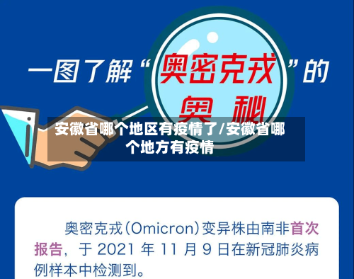 安徽省哪个地区有疫情了/安徽省哪个地方有疫情-第1张图片