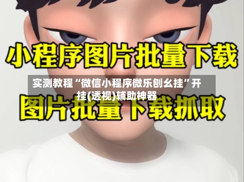 实测教程“微信小程序微乐刨幺挂	”开挂(透视)辅助神器-第1张图片