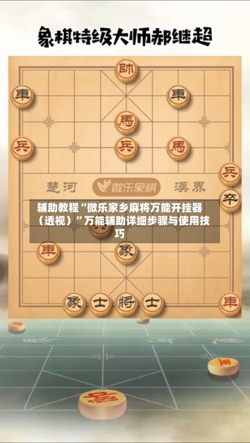 辅助教程“微乐家乡麻将万能开挂器（透视）	”万能辅助详细步骤与使用技巧-第1张图片