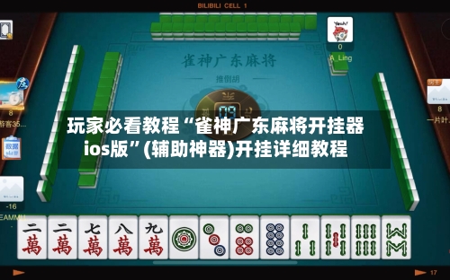 玩家必看教程“雀神广东麻将开挂器ios版”(辅助神器)开挂详细教程-第1张图片
