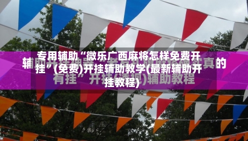 专用辅助“微乐广西麻将怎样免费开挂”(免费)开挂辅助教学(最新辅助开挂教程)-第1张图片
