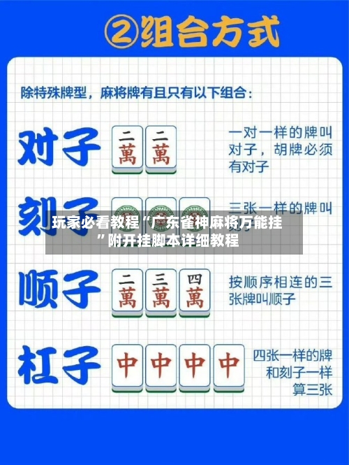 玩家必看教程“广东雀神麻将万能挂	”附开挂脚本详细教程-第1张图片