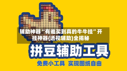 辅助神器“有谁买到真的牛牛挂”开挂神器{透视辅助}全揭秘-第1张图片
