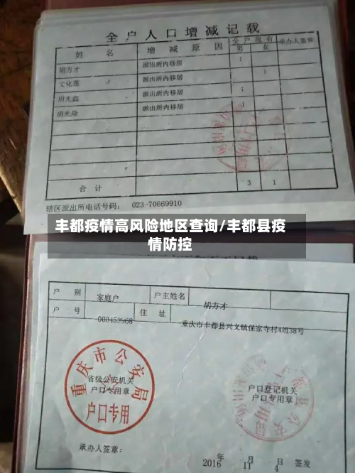丰都疫情高风险地区查询/丰都县疫情防控-第1张图片