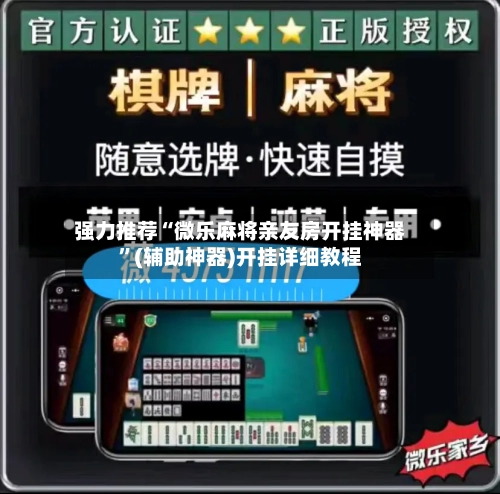 强力推荐“微乐麻将亲友房开挂神器	”(辅助神器)开挂详细教程-第1张图片