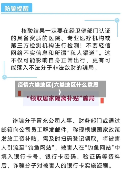 疫情六类地区(六类地区什么意思)-第1张图片