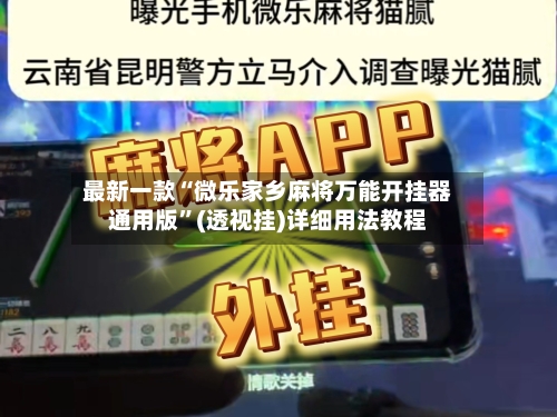 最新一款“微乐家乡麻将万能开挂器通用版”(透视挂)详细用法教程-第1张图片