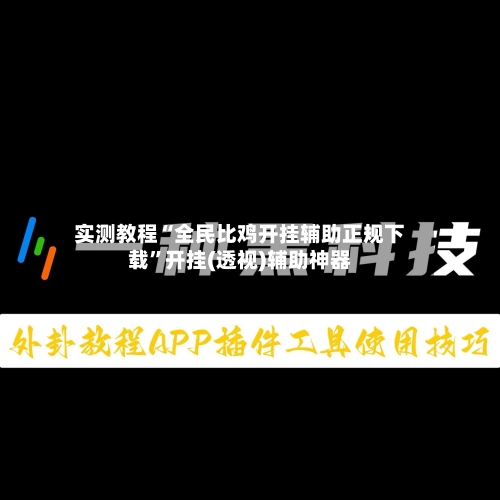 实测教程“全民比鸡开挂辅助正规下载”开挂(透视)辅助神器-第1张图片