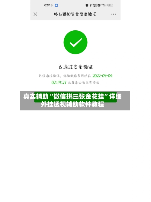真实辅助“微信拼三张金花挂”详细外挂透视辅助软件教程-第1张图片