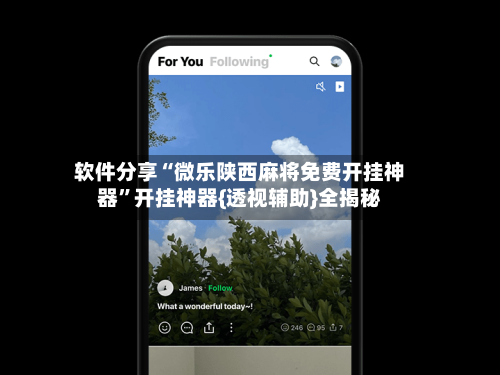 软件分享“微乐陕西麻将免费开挂神器”开挂神器{透视辅助}全揭秘-第1张图片