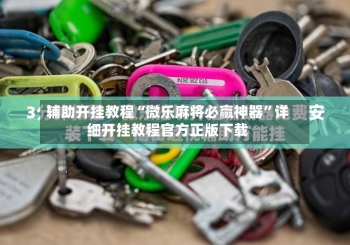 辅助开挂教程“微乐麻将必赢神器”详细开挂教程官方正版下载-第1张图片