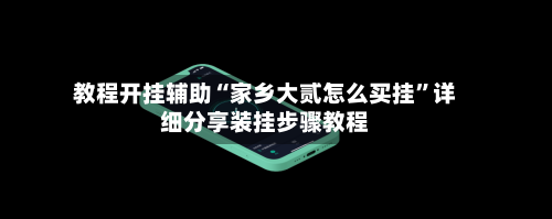 教程开挂辅助“家乡大贰怎么买挂”详细分享装挂步骤教程-第1张图片