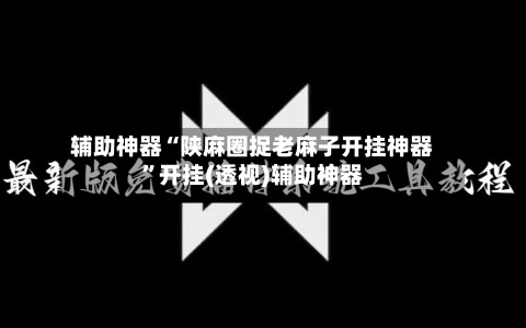 辅助神器“陕麻圈捉老麻子开挂神器”开挂(透视)辅助神器-第1张图片