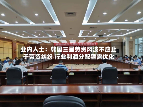 业内人士：韩国三星劳资风波不应止于劳资纠纷 行业利润分配亟需优化-第1张图片