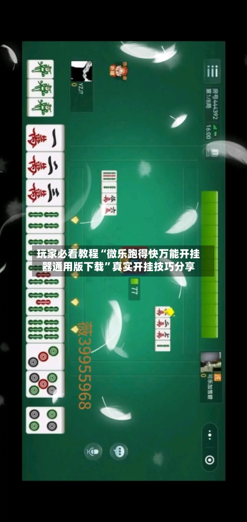 玩家必看教程“微乐跑得快万能开挂器通用版下载	”真实开挂技巧分享-第1张图片
