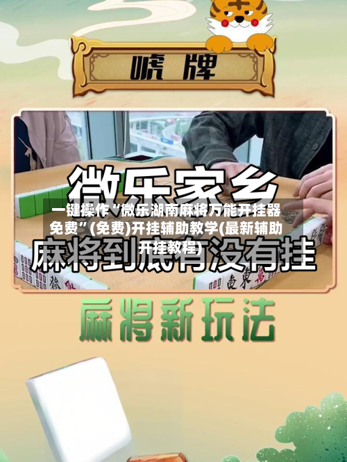 一键操作“微乐湖南麻将万能开挂器免费”(免费)开挂辅助教学(最新辅助开挂教程)-第1张图片