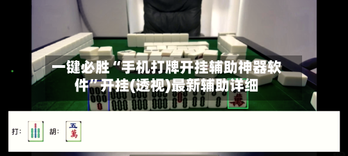 一键必胜“手机打牌开挂辅助神器软件	”开挂(透视)最新辅助详细-第1张图片