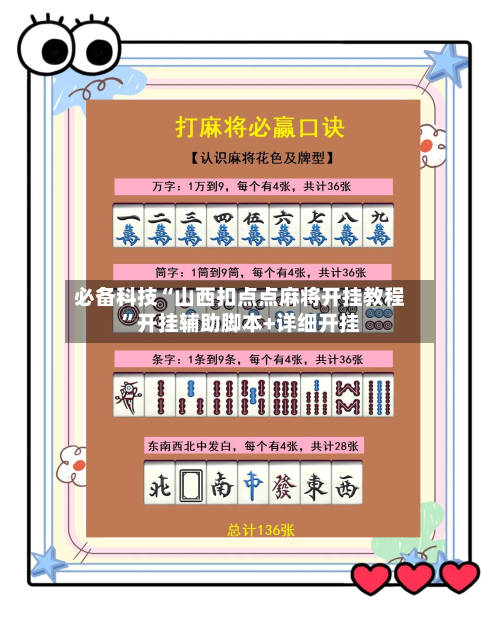 必备科技“山西扣点点麻将开挂教程	”开挂辅助脚本+详细开挂-第1张图片