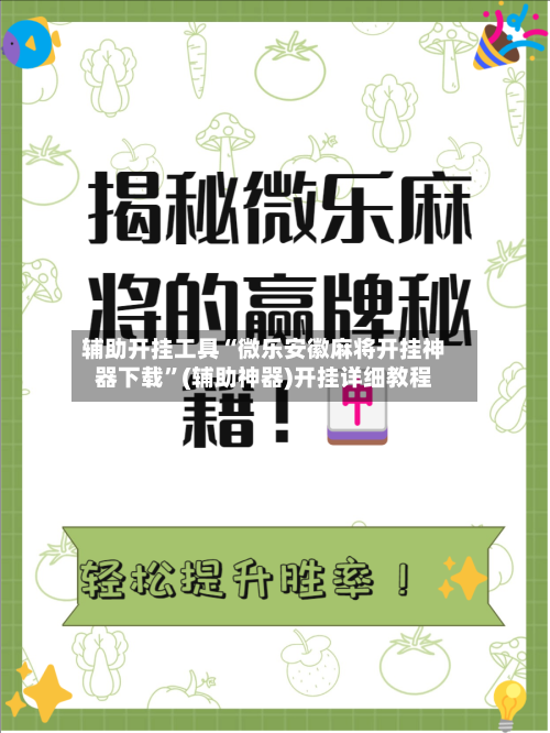 辅助开挂工具“微乐安徽麻将开挂神器下载”(辅助神器)开挂详细教程-第1张图片